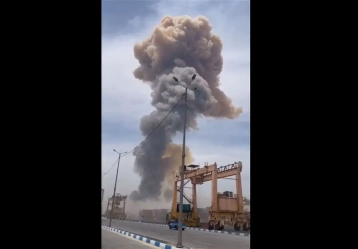 خبر فوری از تعداد مصدومان حادثه انفجار در بندر عباس 