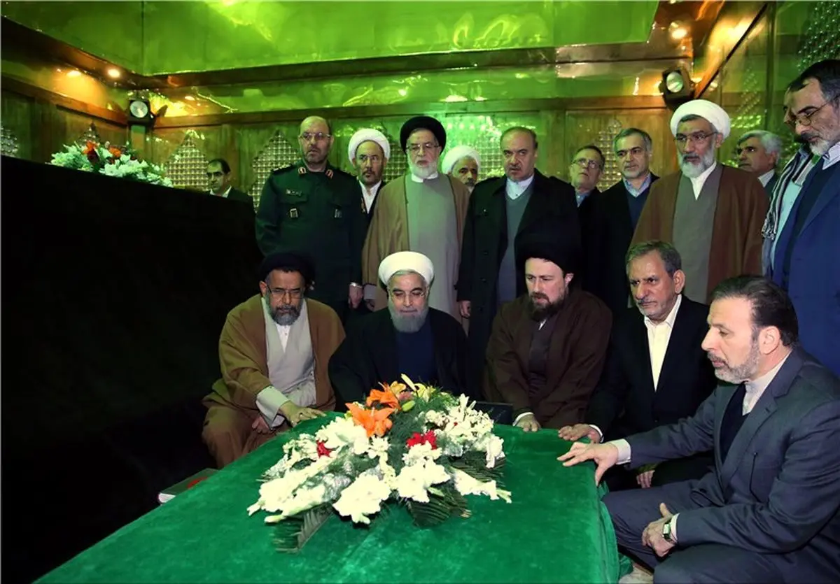 تجدید میثاق رئیسجمهور و اعضای دولت با آرمانهای امام