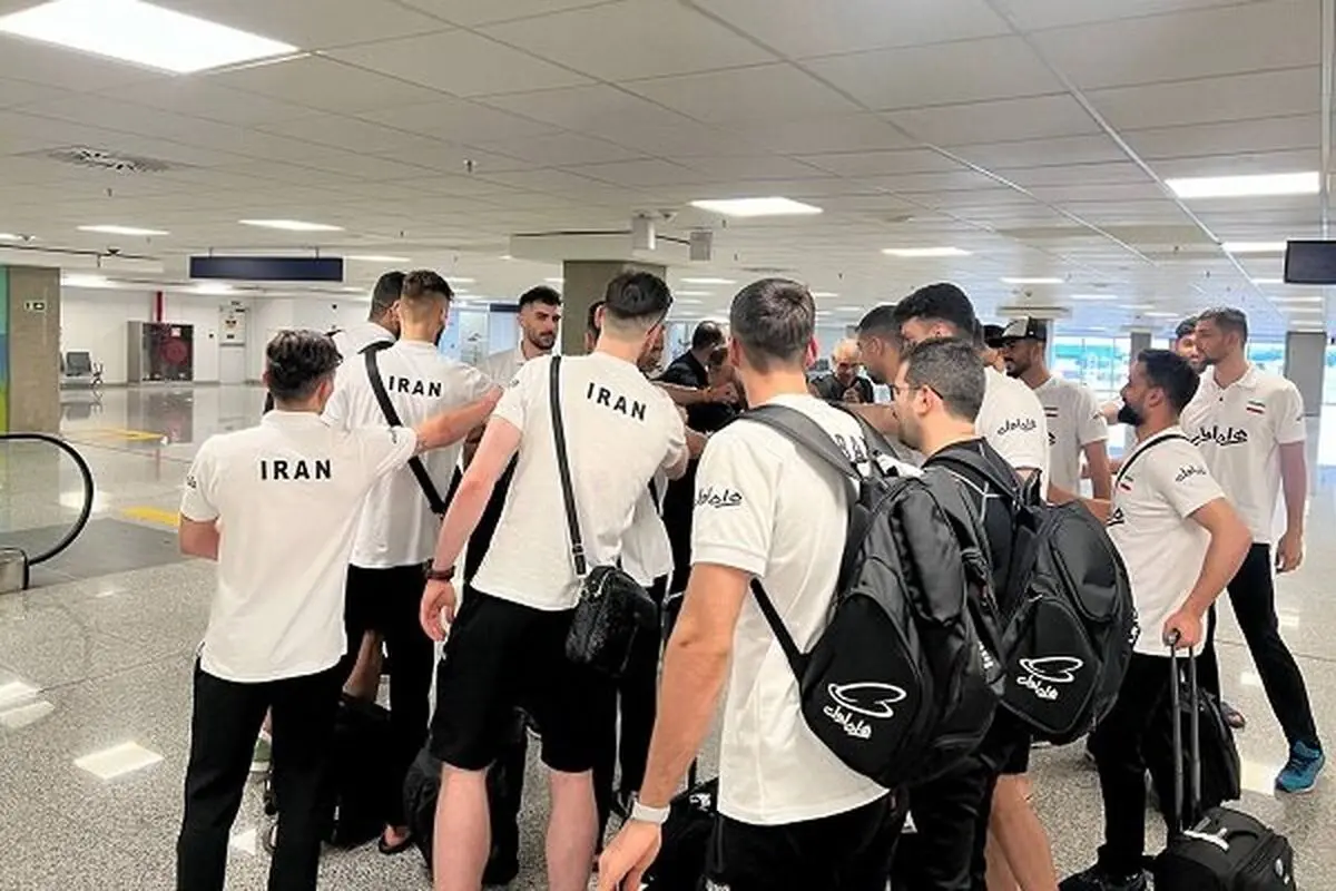 پایان سفر ۲۶ ساعته ملی‌پوشان؛ تیم ملی والیبال به برزیل رسید