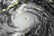 تصویر ماهواره‌ای از طوفان هولناک در باهاما آمریکا