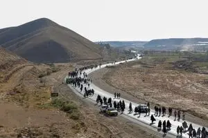 زائران حرم رضوی از این جاده تردد نکنند