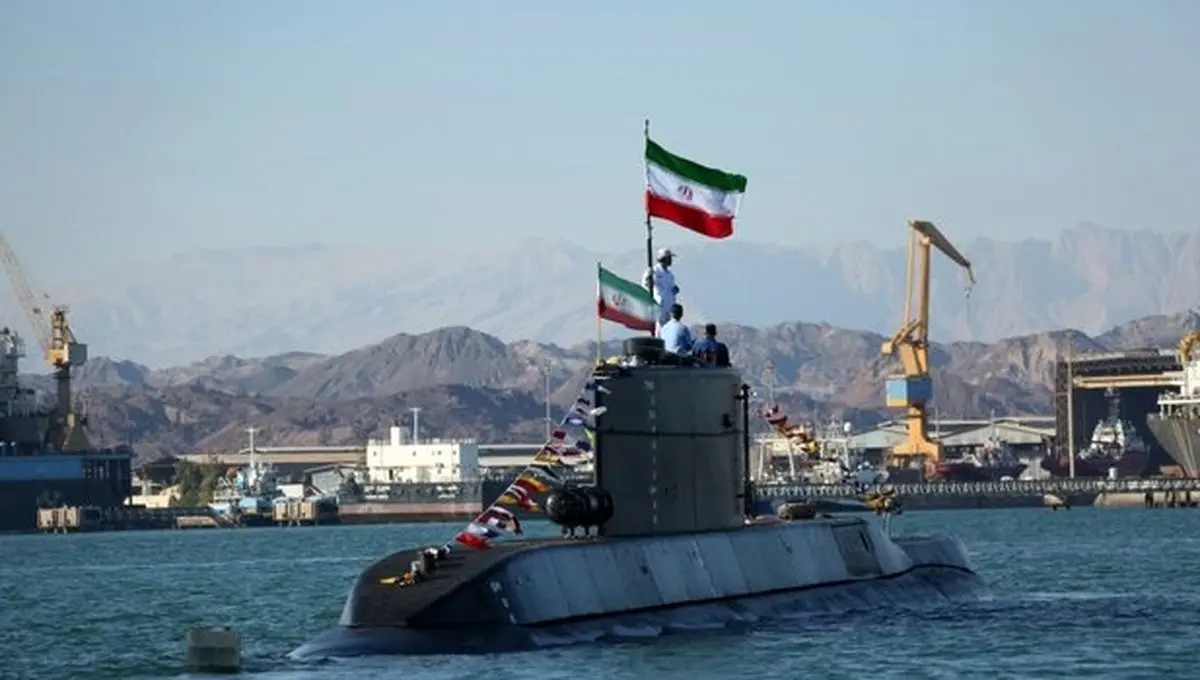 زیردریایی تمام ایرانی فاتح برای اولین بار وارد آبهای اقیانوس هند شد