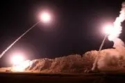 تصاویر المنار از حمله موشکی سپاه پاسداران به پایگاه آمریکایی/ فیلم