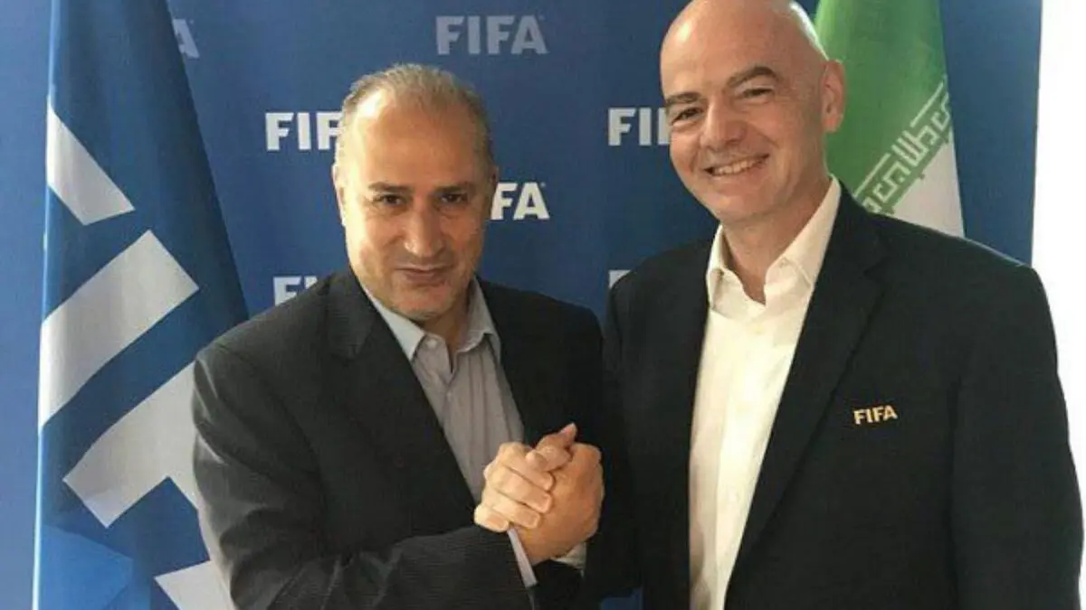 دلیل ارسال نامه مهدی تاج به فیفا