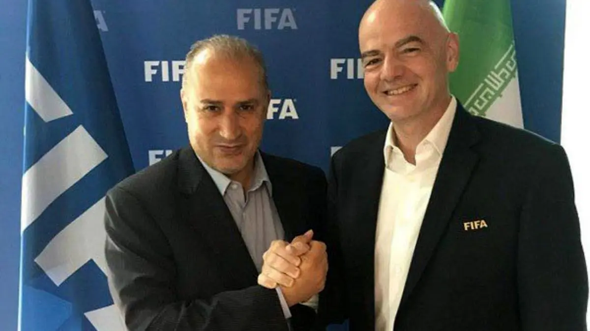 دلیل ارسال نامه مهدی تاج به فیفا