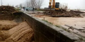خسارت ۱۰۰۰ میلیاردی به جاده های استان گلستان