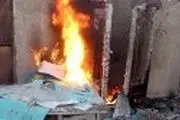 آتش باشگاه بدنسازی را سوزاند+ عکس