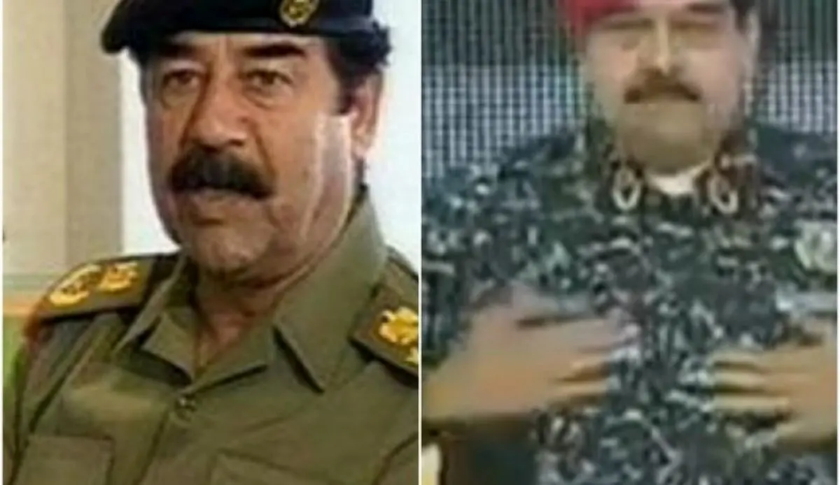 مادورو: شبیه صدام هستم !