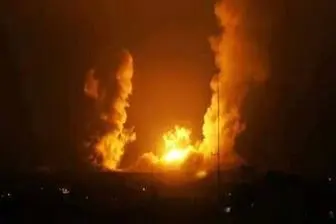 وقوع چندین انفجار در شمال نوار غزه
