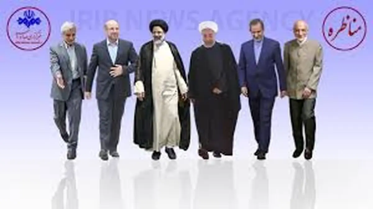 پشت صحنه اولین مناظره ریاست جمهوری/ فیلم