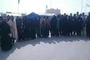 
ورود اولین کاروان زائران اربعین پاکستانی به مرز میرجاوه
