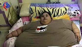 چاق ترین زن جهان برای لاغری راهی هند شد