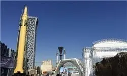 نمایش موشک‌های سپاه در مرکز تهران + تصاویر