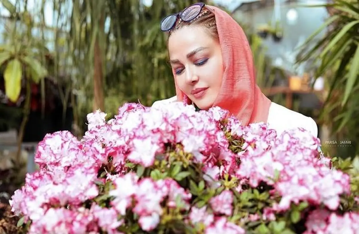 ست صورتی جیغ بهاره رهنما /عکس