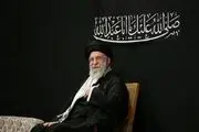 مراسم عزاداری شب عاشورای حسینی (ع) در حسینیه امام خمینی با حضور رهبر انقلاب