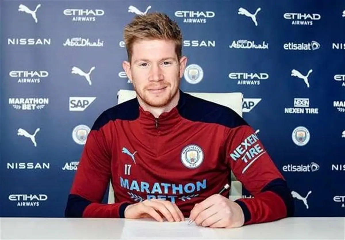 کوین دی ‌بروینه در منچستر سیتی ماندنی شد