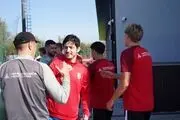 تمرین بدنسازی تیم ملی در صبح امروز/ گزارش تصویری