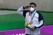 پیام تنها مدال آور ایران در المپیک ۲۰۲۰ به علی هاشمی
