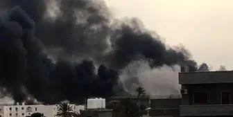 حمله موشکی حفتر به فرودگاه لیبی