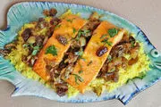 طرز تهیه شور ماهی پلو شام شب عید بوشهری‌ها