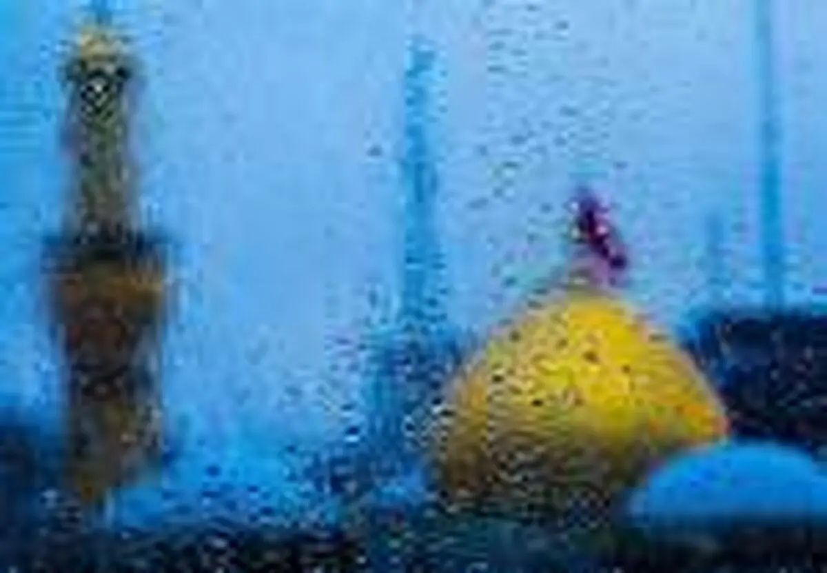 تصاویری دیدنی از بارش رحمت الهی در بین الحرمین