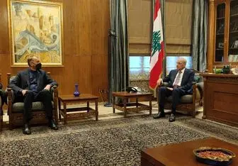 دیدار وزیر امور خارجه با رئیس پارلمان و وزیر خارجه لبنان