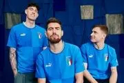 رونمایی از پیراهن جدید تیم ملی ایتالیا+ عکس