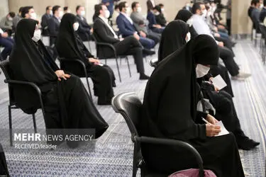دیدار جمعی از نخبگان و استعدادهای برتر علمی با رهبر معظم انقلاب