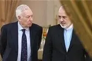 ظریف با همتای اسپانیایی اش رایزنی کرد
