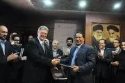 امضای قرارداد شرکت 