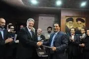 امضای قرارداد شرکت 
