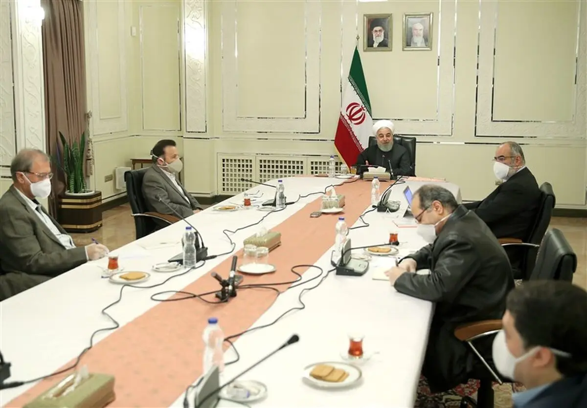  چه کسانی در اولین جلسه شورای پشتیبانی از تصمیمات ستاد کرونا حضور داشتند؟ +تصاویر 