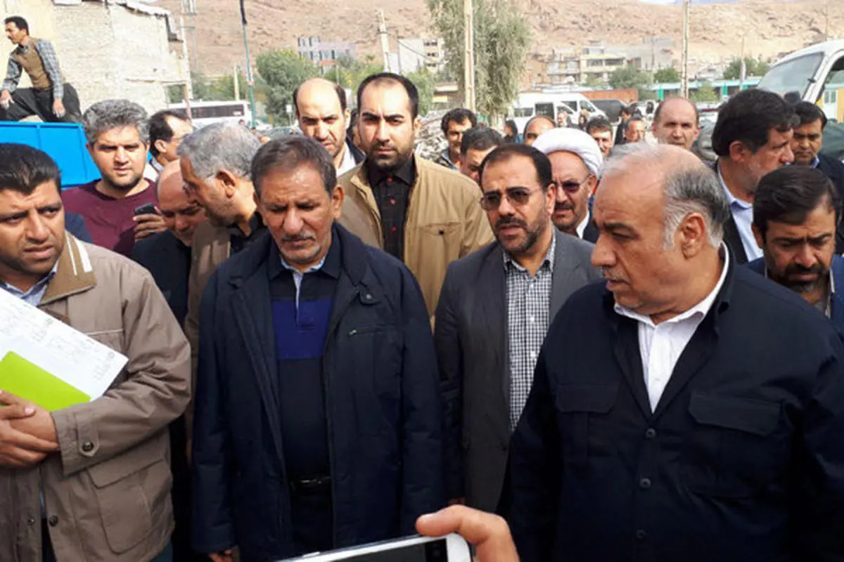 عذرخواهی جهانگیری از زلزله‌زدگان