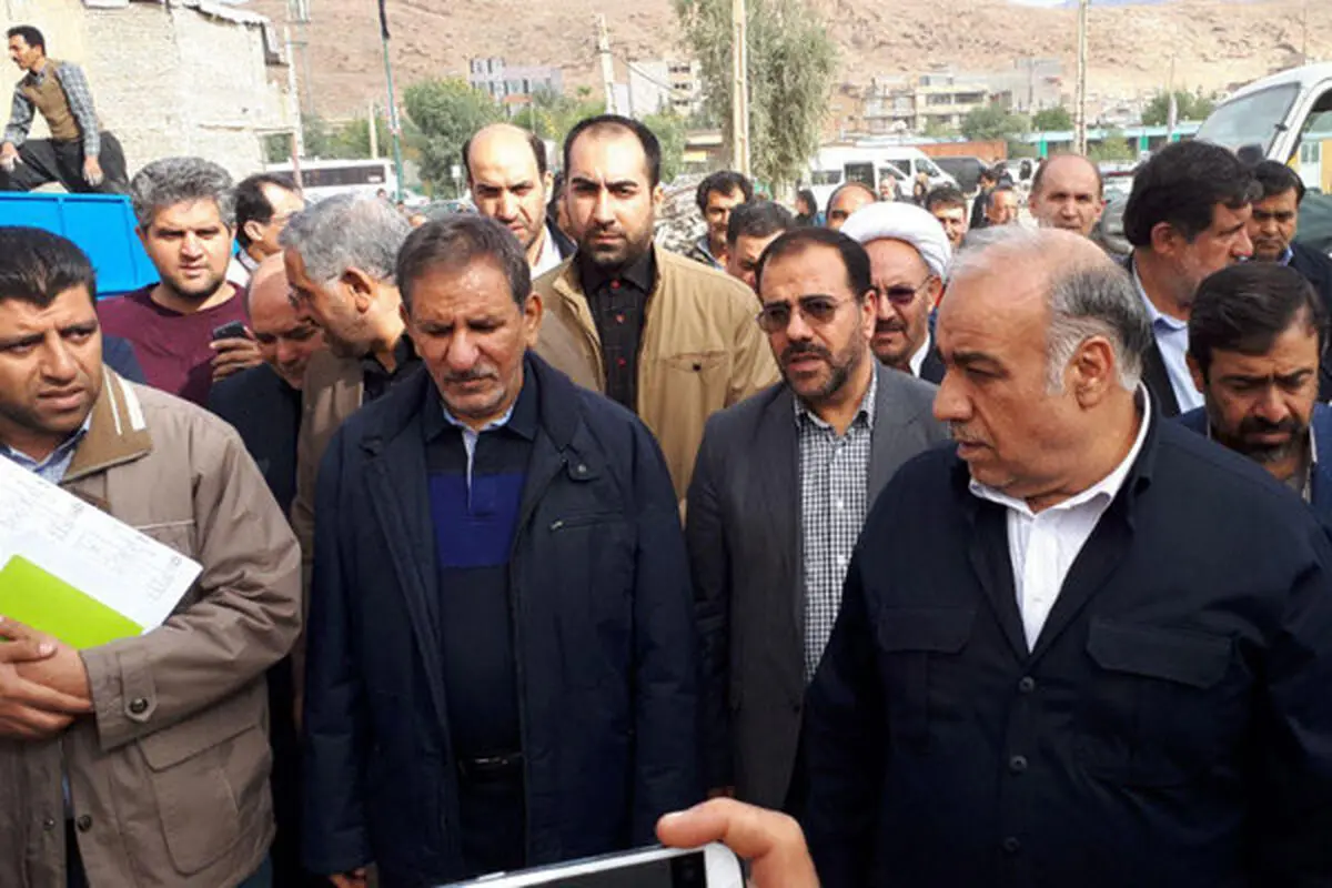 عذرخواهی جهانگیری از زلزله‌زدگان