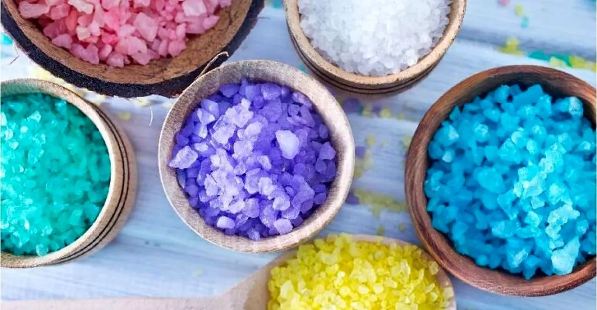 وجود فلزات سنگین در این نمکهای خوشرنگ!