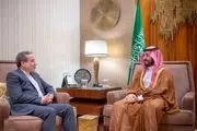 دیدار عراقچی با بن سلمان