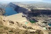 کاهش شدید آب سد شیروان/ عکس