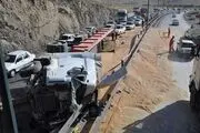 ذرت، مهمان ناخوانده اتوبان اراک-قم+تصاویر