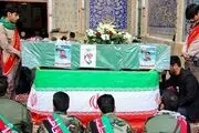 تشییع شهید مدافع حرم علی‌محمد محمدی/ گزارش تصویری