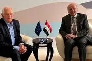 بورل: از دولت جدید عراق حمایت می‌کنیم