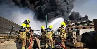  آتش‌سوزی در انباری در ابوظبی 