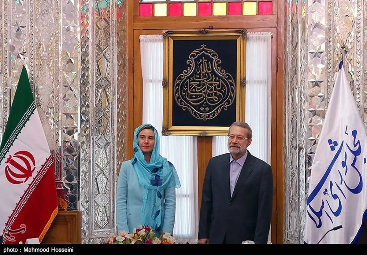موگرینی با لاریجانی دیدار کرد 