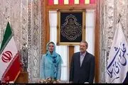 موگرینی با لاریجانی دیدار کرد 