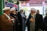 مراسم ختم واعظ مشهور تهران/ عکس