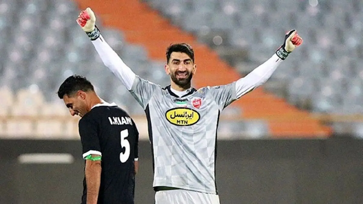 بیرانوند: نگران نداشتن دروازهبان دوم پرسپولیس نباشید/ دماغم را خیلی دوست دارم