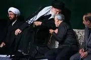 بوسه‌ رهبر معظم انقلاب بر سر سردار سلیمانی/ عکس