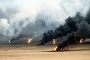 چاه های نفت تلعفر در آتش داعش