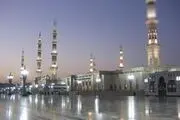 حال و هوای مسجدالنبی در ایام حج+فیلم