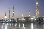 حال و هوای مسجدالنبی در ایام حج+فیلم