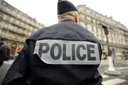 زیر گرفته شدن یک پلیس فرانسوی